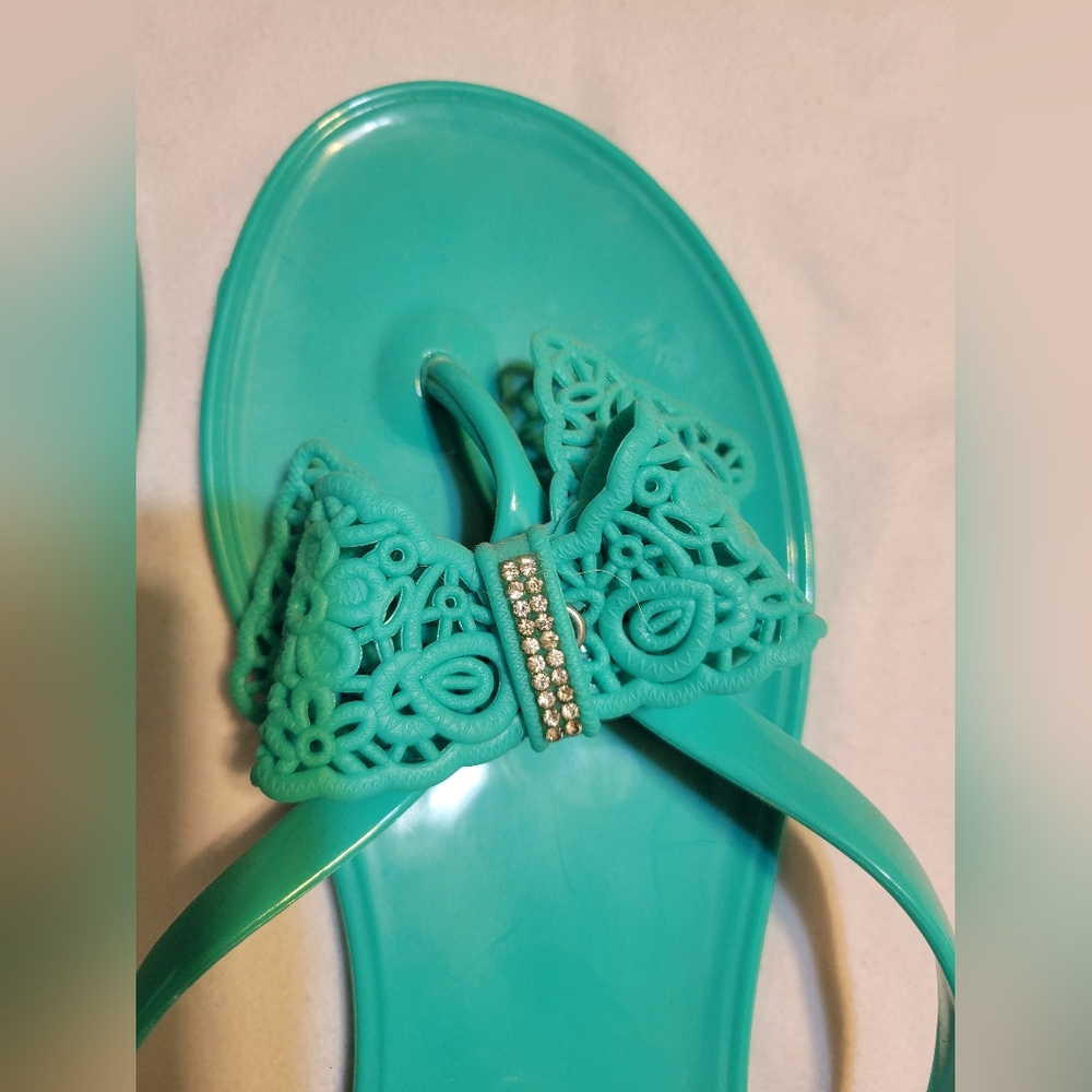 Turquoise Sandals - Picture 3 of 3